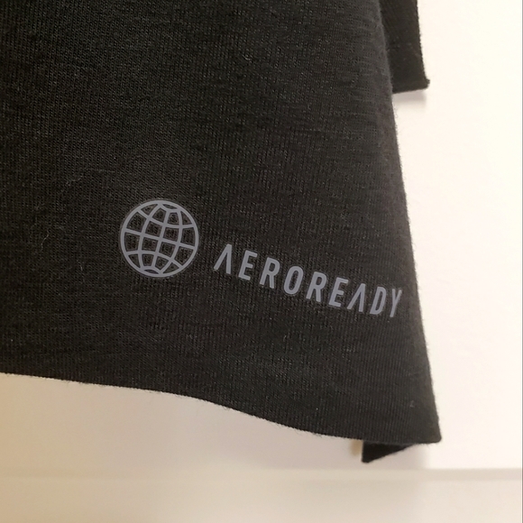 ADIDAS Aeroready Reversible Black Training Tank Top--NWT--M - Picture 7 of 12